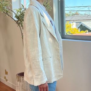 Jesse Kamm Linen Blazer